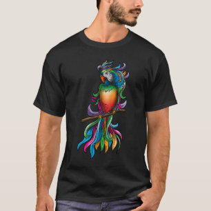 Camiseta Papagaio Ave Tropical Animal da Selva Legal Ideia