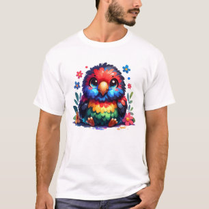 Camiseta Papagaio Bebê