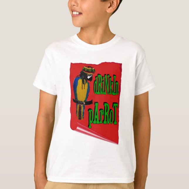 Camiseta Papagaio Beberrão (Frente)
