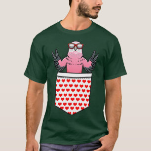 Camiseta Papagaio Bourkex27s Pássaro Pássaro Parakeet 4