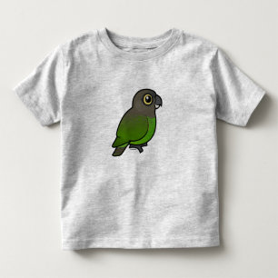 Camiseta papagaio Brown-dirigido