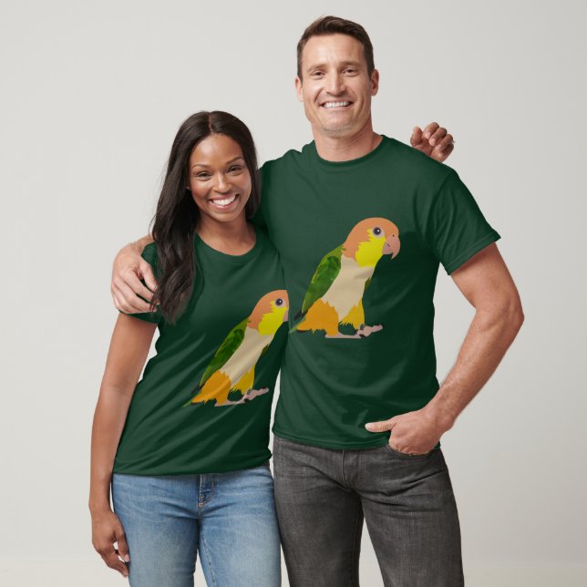 Camiseta Papagaio caique (Unissex)