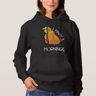 Camiseta Papagaio Cansado Odeia Manhãs I Lutino Cockatiel