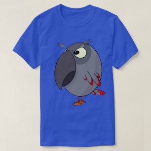Camiseta Papagaio-Cinza africano