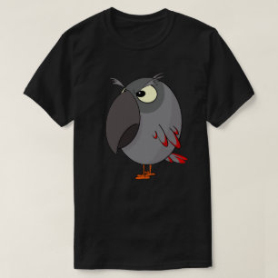 Camiseta Papagaio-Cinza africano