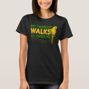 Camiseta Papagaio Cockatiel Love Bird Rooster Chickens Budg