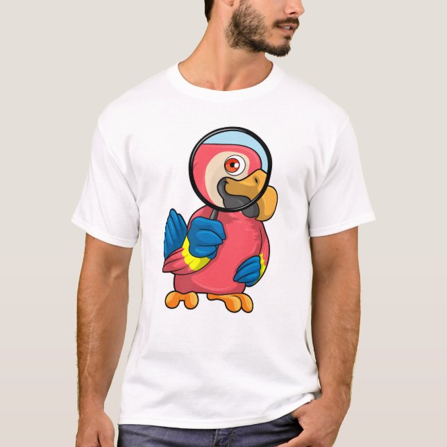 Camiseta Papagaio com ampolas (Frente)