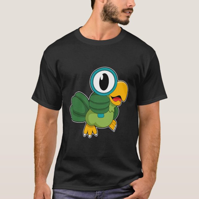 Camiseta Papagaio com ampolas (Frente)