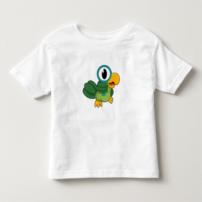 Camiseta Papagaio com ampolas (Frente)