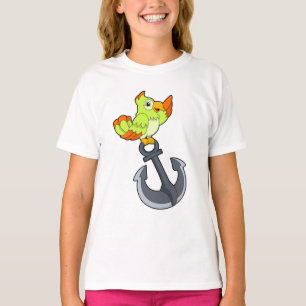 Camiseta Papagaio com Âncora