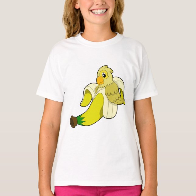 Camiseta Papagaio com Banana (Frente)