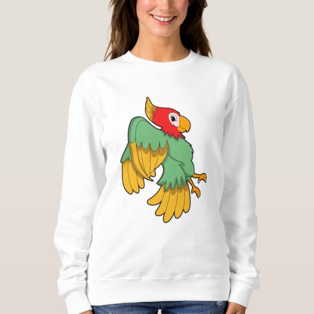 Camiseta Papagaio com cabeça vermelha (Frente)