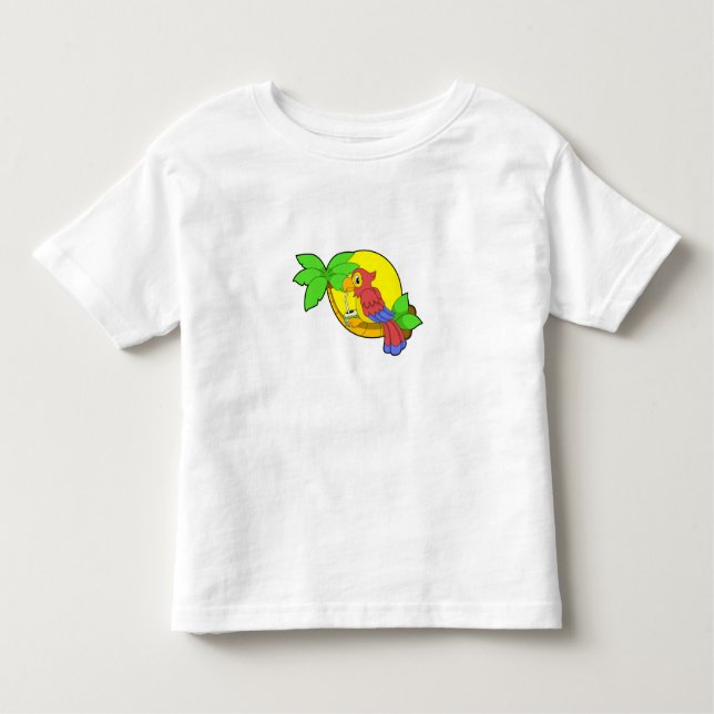 Camiseta Papagaio com Coconut (Frente)