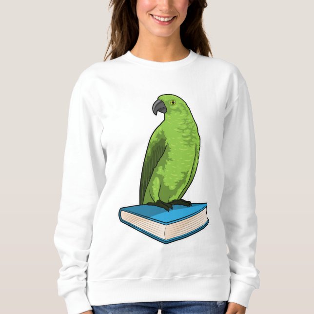 Camiseta Papagaio com Livro (Frente)