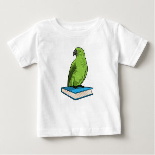 Camiseta Papagaio com Livro