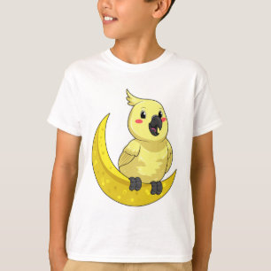 Camiseta Papagaio com Lua