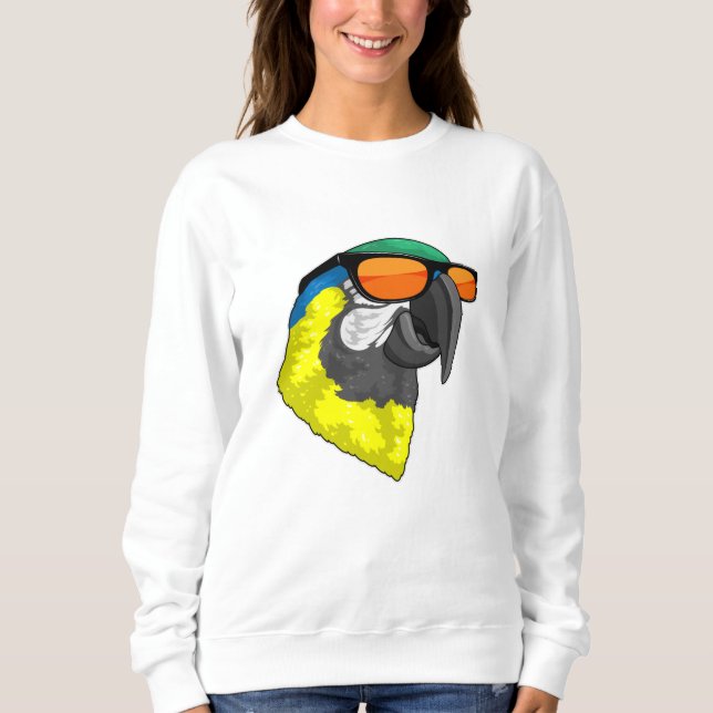 Camiseta Papagaio com óculos escuros (Frente)