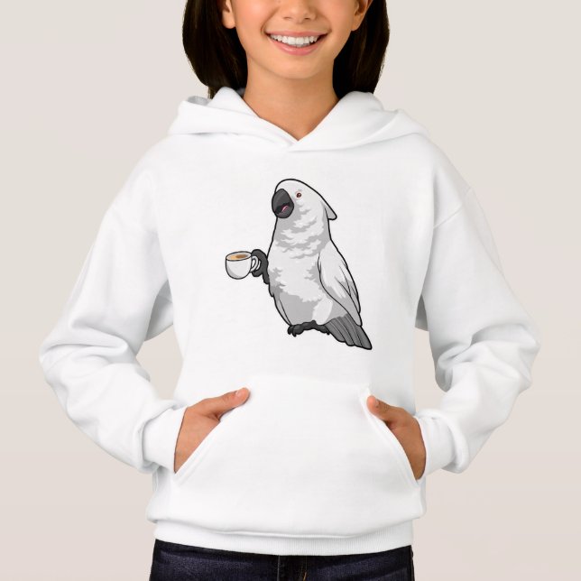 Camiseta Papagaio com Taça de Café (Frente)