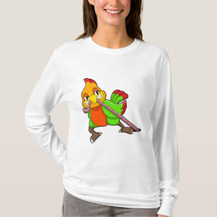 Camiseta Papagaio com verme