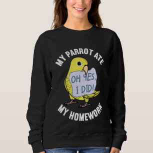 Camiseta Papagaio Comeu Meu Dever de Casa I Papagaio-pequen