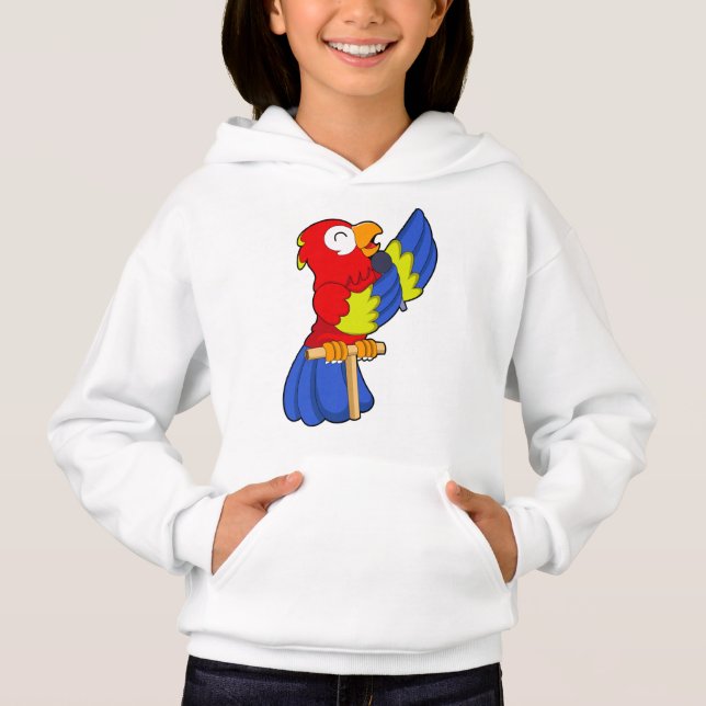 Camiseta Papagaio como Cantor com Microfone (Frente)