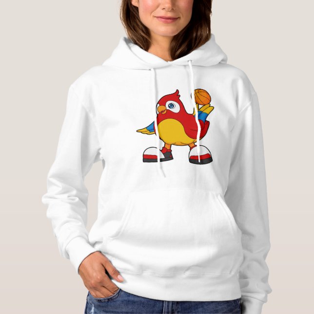 Camiseta Papagaio como jogador de basquetebol (Frente)