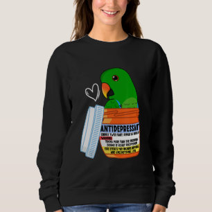 Camiseta Papagaio-Comprimido Coroado I Macho Eclectus