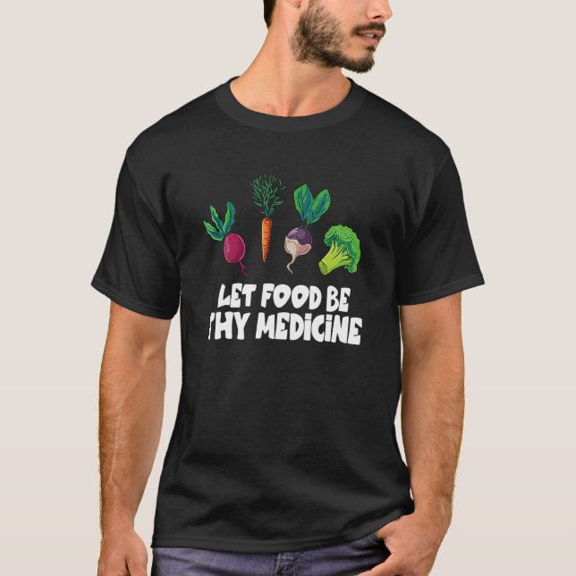 Camiseta Papagaio De Comida Saudável Que A Comida Seja O Se (Frente)