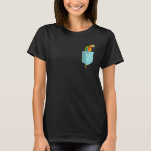 Camiseta Papagaio De Pocket Parrot Girl