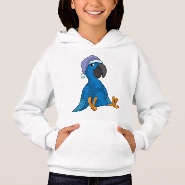 Camiseta Papagaio dormindo com Nightcap (Frente)