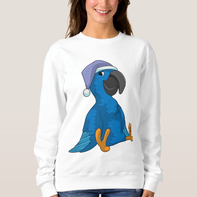 Camiseta Papagaio dormindo com Nightcap (Frente)