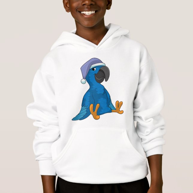 Camiseta Papagaio dormindo com Nightcap (Frente)
