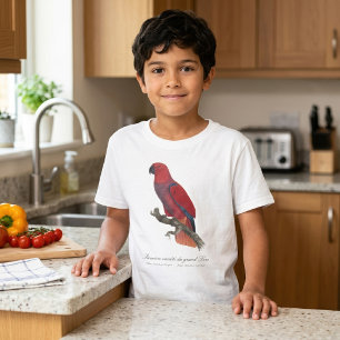 Camiseta Papagaio Eclectus de Vosmaer, Eclectus Roratus Vos
