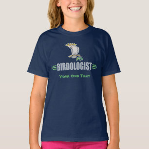 Camiseta Papagaio Engraçado Cockatiel Amor Ornitólogo Perso