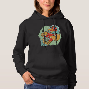 Camiseta Papagaio engraçado tricotado tricotando lã tricô p