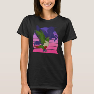 Camiseta Papagaio Eu Asalei Unicórnio Eu Gritando Olhada Ve