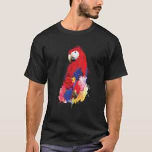 Camiseta Papagaio Exótico Zoológico Animal Budgerigar Periq