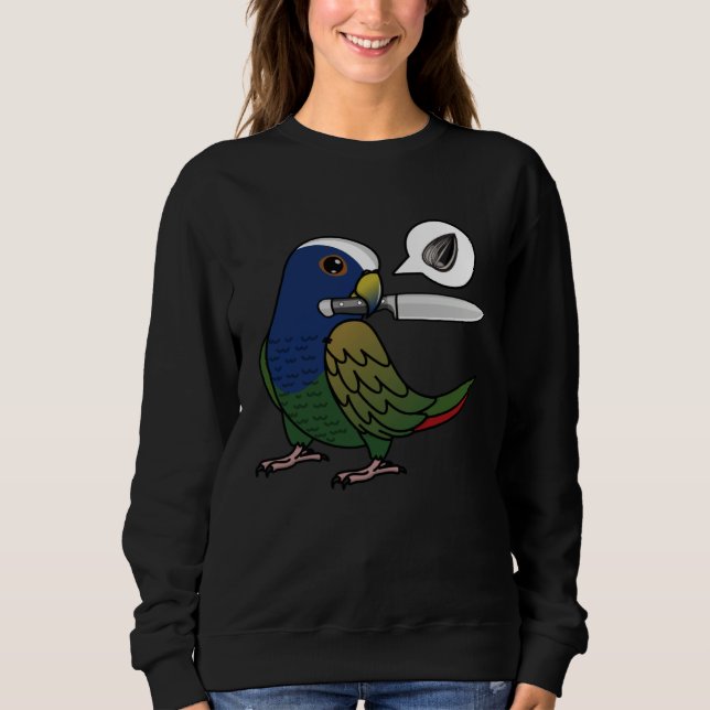 Camiseta Papagaio Faca Quer Sementes I Pionus de Cabeça Bra (Frente)