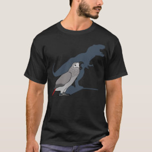 Camiseta Papagaio Gritante, Memórias Birb, T-Rex Engraçado