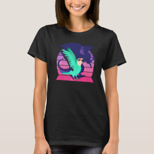 Camiseta Papagaio I Dragão Alado I Grita Peach faced Blu