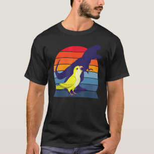 Camiseta Papagaio I Tyrannosaurus Rex I Gritando Luti Amare