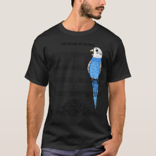 Camiseta Papagaio Músico Eu Soo Silêncio I Blue Budget B