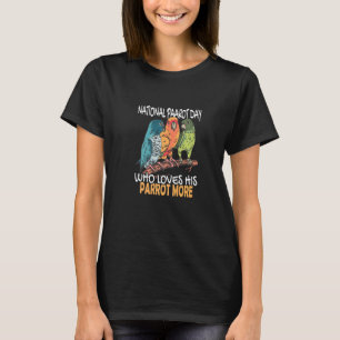 Camiseta Papagaio Nacional Cockatiel Bird