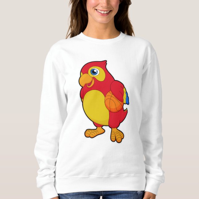 Camiseta Papagaio no basquetebol (Frente)