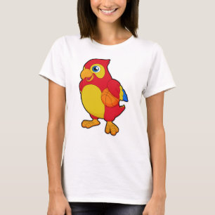 Camiseta Papagaio no basquetebol