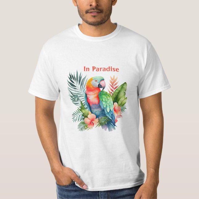 Camiseta Papagaio No Paraíso (Frente)