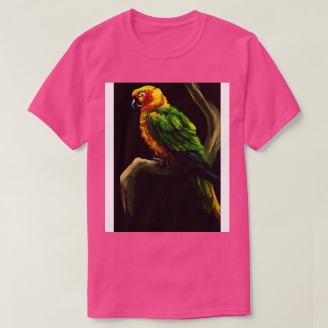 Camiseta Papagaio numa árvore (Frente do Design)