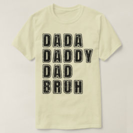 Camiseta Papagaio Pai Bruh Vintage Pai Engraçado Ditos