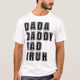 Camiseta Papagaio Pai Bruh Vintage Pai Engraçado Ditos