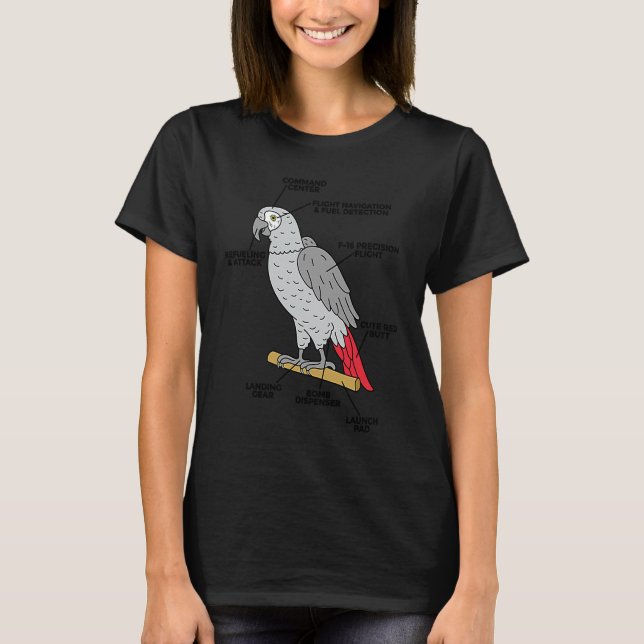 Camiseta Papagaio-papagaio (Frente)